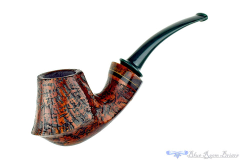 Daniel Mustran Pipe Sandblast Canted Apple with Laminated Wood