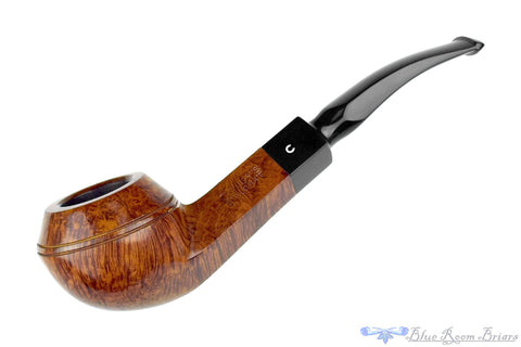Brian Madsen Bent Elephant's Foot with Boxwood UNSMOKED Estate Pipe