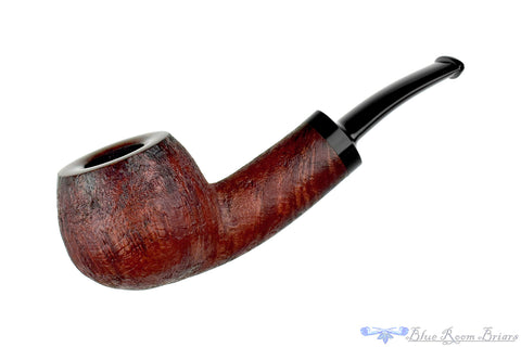 Yorgos Mitakidis Pipe 2423 Straight Grain Billiard with Brass