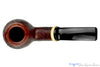 Blue Room Briars is proud to present this H Pipes by Aiden Hesslewood Freehand Bent Sandblast Apple with Boxwood