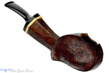 Blue Room Briars is proud to present this H Pipes by Aiden Hesslewood Freehand Bent Sandblast Blowfish with Boxwood