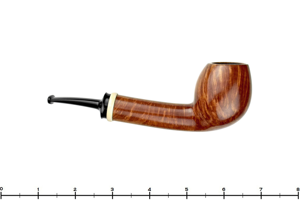 Blue Room Briars is proud to present this Charl Goussard Pipe Bent Bulb with Warthog Tusk