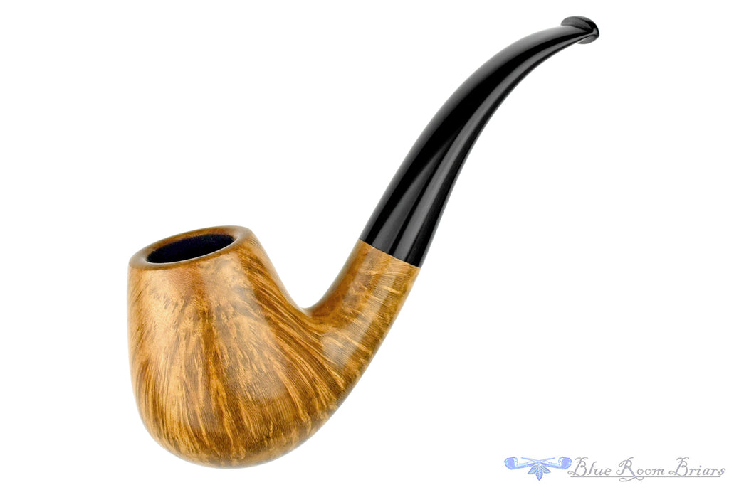Blue Room Briars is proud to present this Charl Goussard Pipe Contrast Bent Brandy