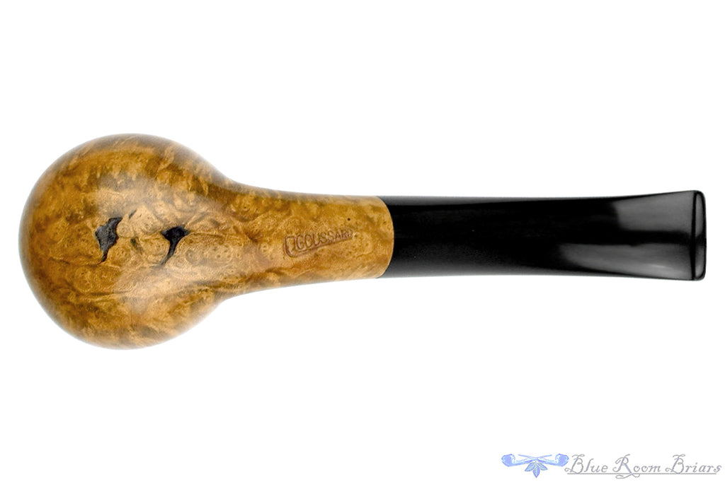 Blue Room Briars is proud to present this Charl Goussard Pipe Contrast Bent Brandy