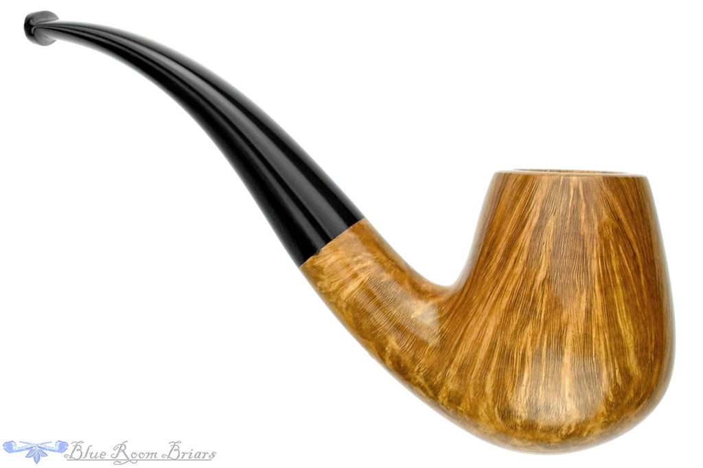 Blue Room Briars is proud to present this Charl Goussard Pipe Contrast Bent Brandy