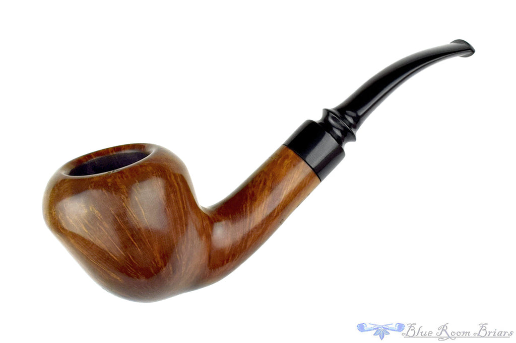 Blue Room Briars is proud to present this Hans Brandt Straight Grain 75 Bent Pear Estate Pipe