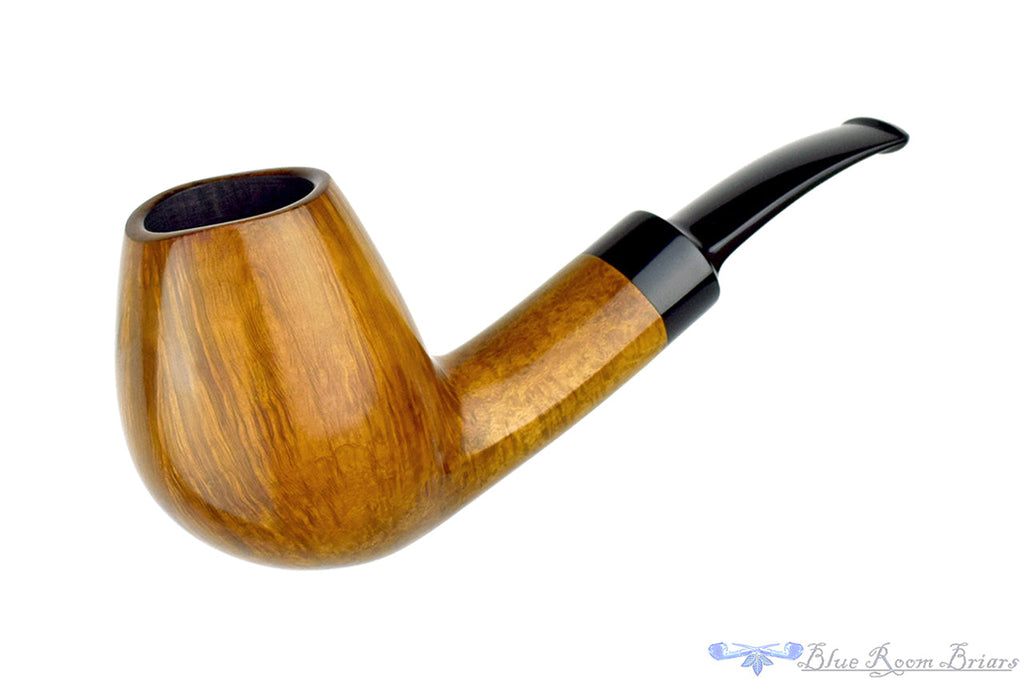 Blue Room Briars is proud to present this Bill Walther (2019 Make) Bent Egg Sitter Estate Pipe