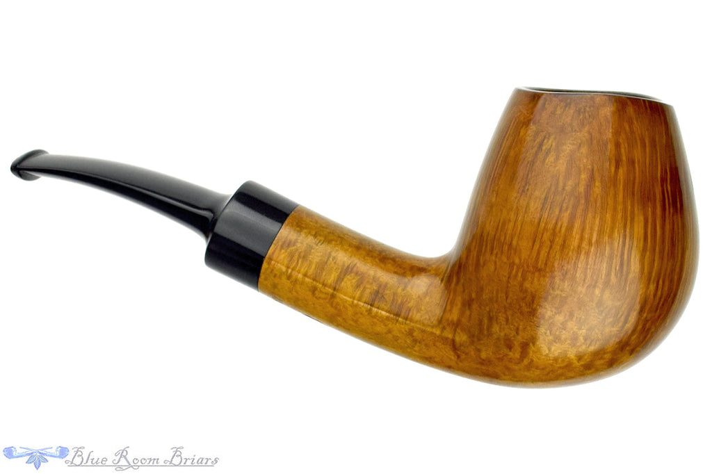 Blue Room Briars is proud to present this Bill Walther (2019 Make) Bent Egg Sitter Estate Pipe
