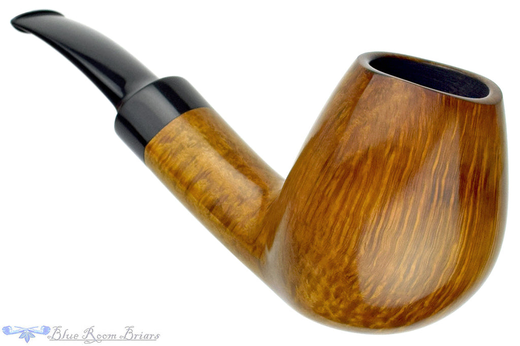 Blue Room Briars is proud to present this Bill Walther (2019 Make) Bent Egg Sitter Estate Pipe