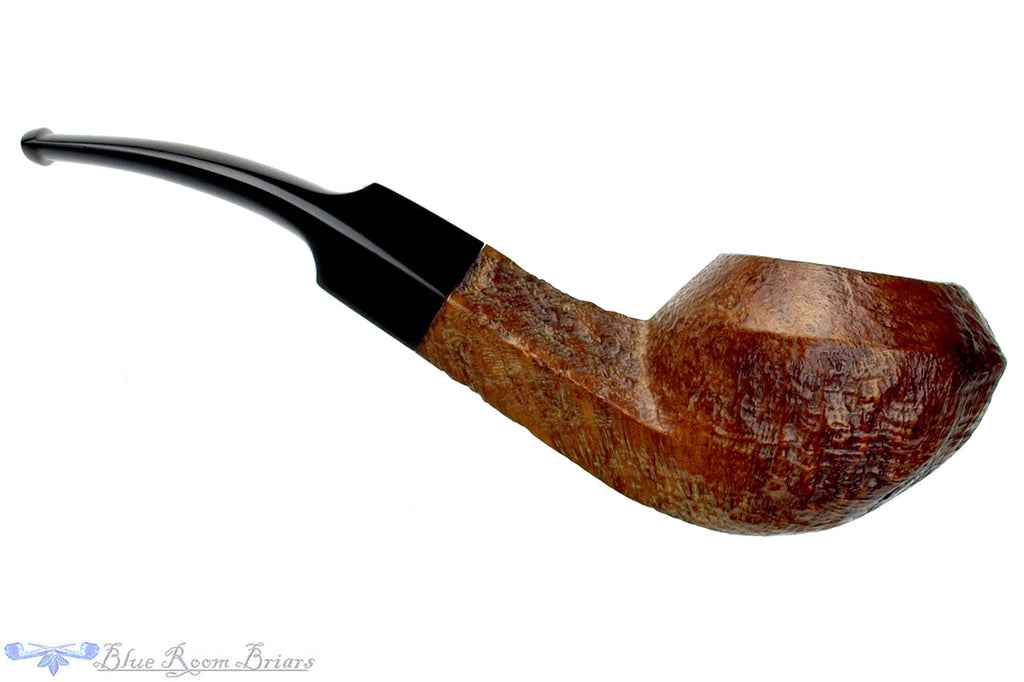 Blue Room Briars is proud to present this Donniford Bent Sandblast Bulldog Estate Pipe