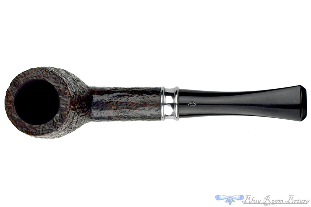 Blue Room Briars is proud to present this Parker Super Briar Bark 95 Billiard with Nickel Estate Pipe