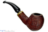 Blue Room Briars is proud to present this Mark Tinsky American Blast GKCPC 2010 Pipe of the Year Bent Egg with Olivewood Estate Pipe