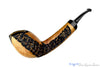 Blue Room Briars is proud to present this C Kent Joyce Pipe Bent Carved Tall Slender Egg