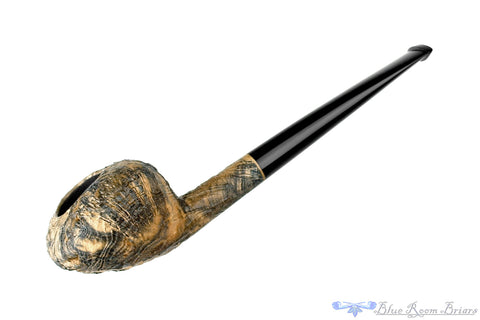 Yorgos Mitakidis Pipe 2323 Short Natural Straight Grain Billiard