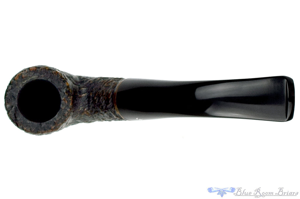 Blue Room Briars is proud to present this Peterson Aran 338 Bent Rusticated Billiard Estate Pipe