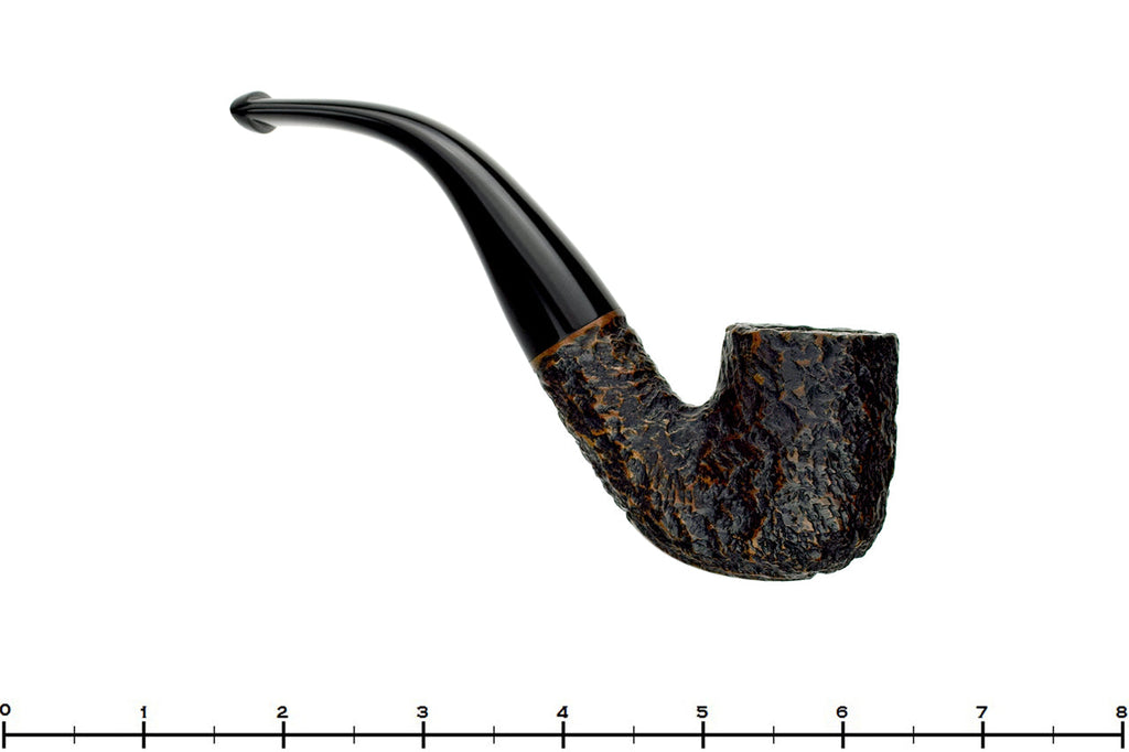 Blue Room Briars is proud to present this Peterson Aran 338 Bent Rusticated Billiard Estate Pipe