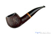 Blue Room Briars is proud to present this Il Ceppo Bent Sandblast Apple UNSMOKED Estate Pipe