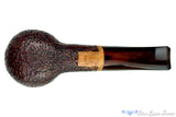 Blue Room Briars is proud to present this Il Ceppo Bent Sandblast Apple UNSMOKED Estate Pipe