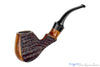 Blue Room Briars is proud to present this C. Kent Joyce Pipe Bent Partial Rusticated Asymmetric Egg