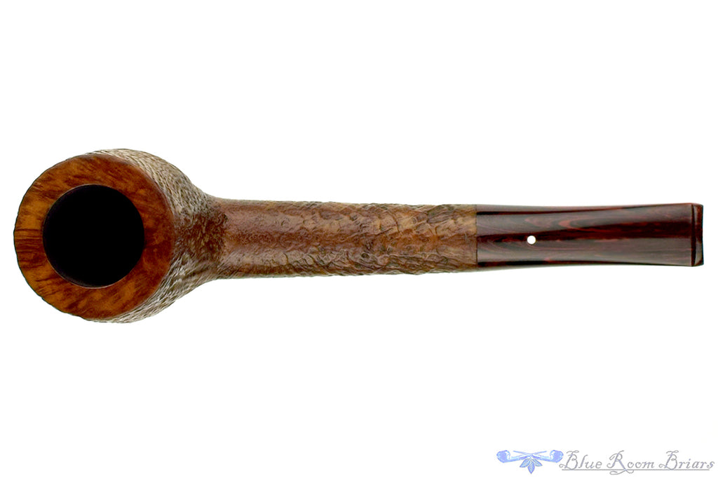 Blue Room Briars is proud to present this Dunhill County 5110 (1986 Make) Sandblast Liverpool Sitter with Brindle Estate Pipe