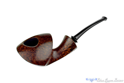 Bruno Nuttens Pipe B3 Bing Billiard with Silver