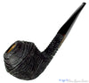 Blue Room Briars is proud to present this Chris Morgan Pipe (Titan Grade) Bent Sandblast Magnum Bulldog