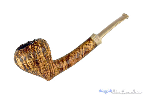 Sean Reum Pipe Sandblast Oval Shank with Denim Billiard