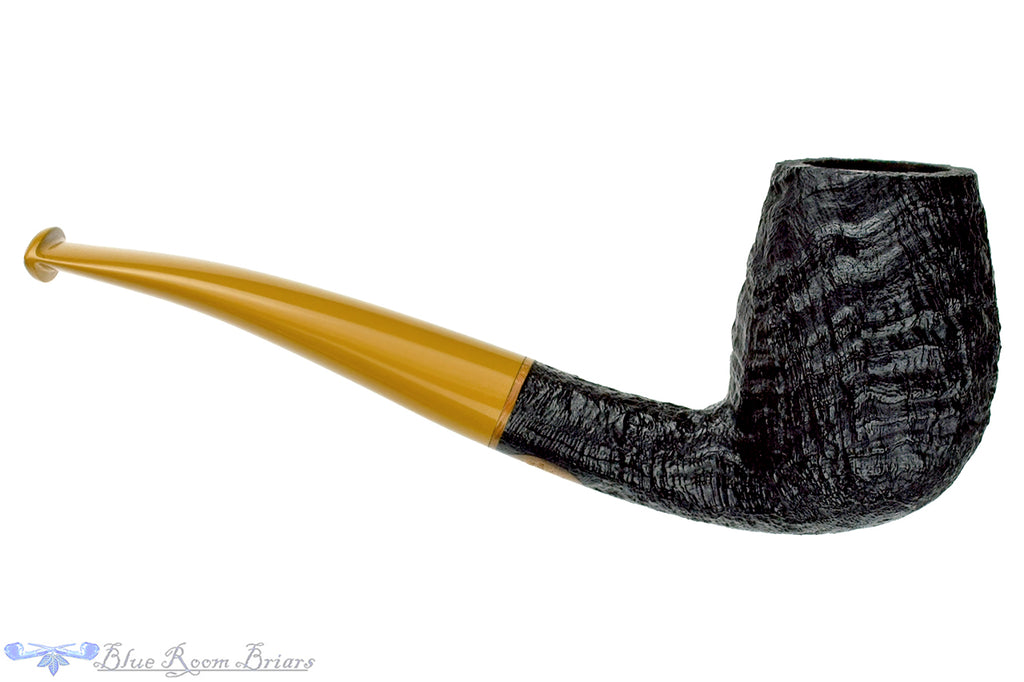 Blue Room Briars is proud to present this Sean Reum Pipe Bent Black Ring Blast Billiard