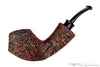 Blue Room Briars is proud to present this Bill Shalosky Pipe 695 Bent Two-Tone Sandblast Volcano