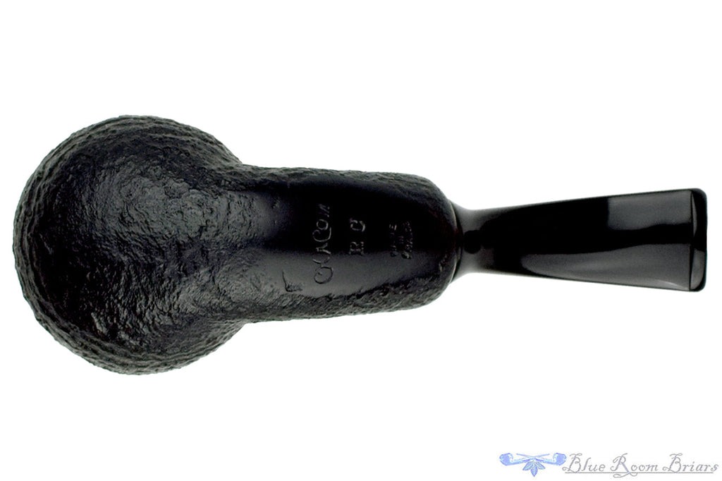 Blue Room Briars is proud to present this Chacom RC Bent Black Blast Reverse Calabash Estate Pipe
