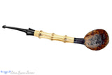 Blue Room Briars is proud to present this Jared Coles Pipe Sandblast Blowfish with Bamboo and Plateau