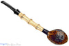 Blue Room Briars is proud to present this Jared Coles Pipe Sandblast Blowfish with Bamboo and Plateau