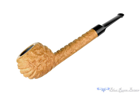 Jared Coles Pipe Sandblast Blowfish with Bamboo and Plateau