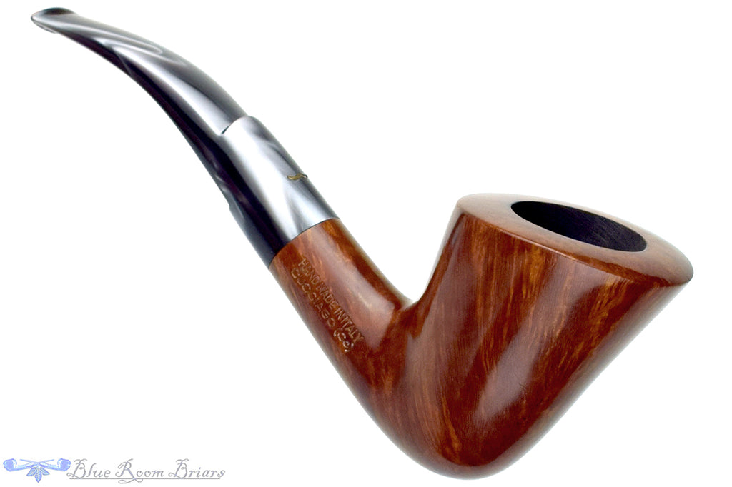 Blue Room Briars is proud to present this Caminetto KS Bent Yachtsman Estate Pipe