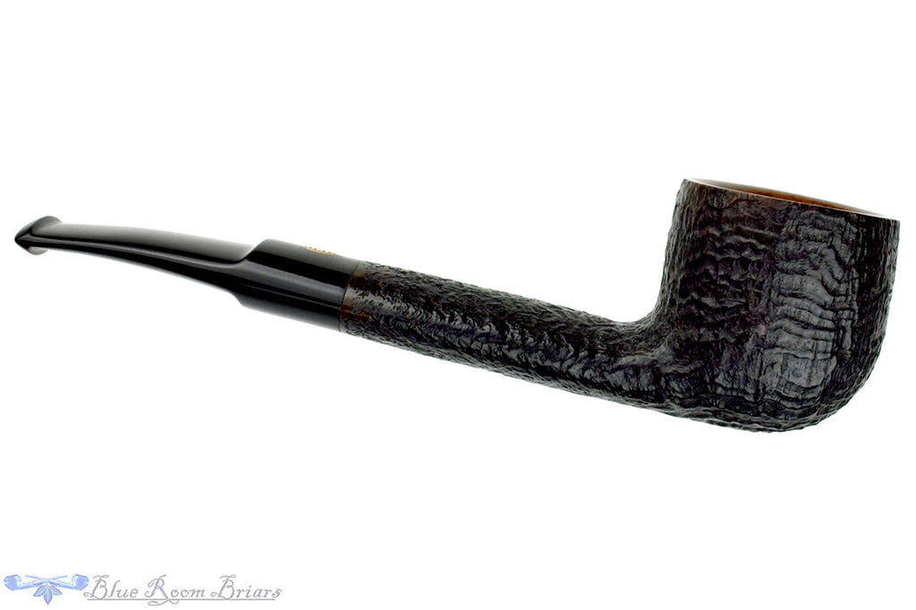 Blue Room Briars is proud to present this GBD Conquest Prehistoric 9659 Bent Oval Shank Pot Estate Pipe
