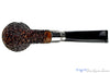 Blue Room Briars is proud to present this Brebbia *** First 6010 Bent Rusticated Dublin with Silver Estate Pipe