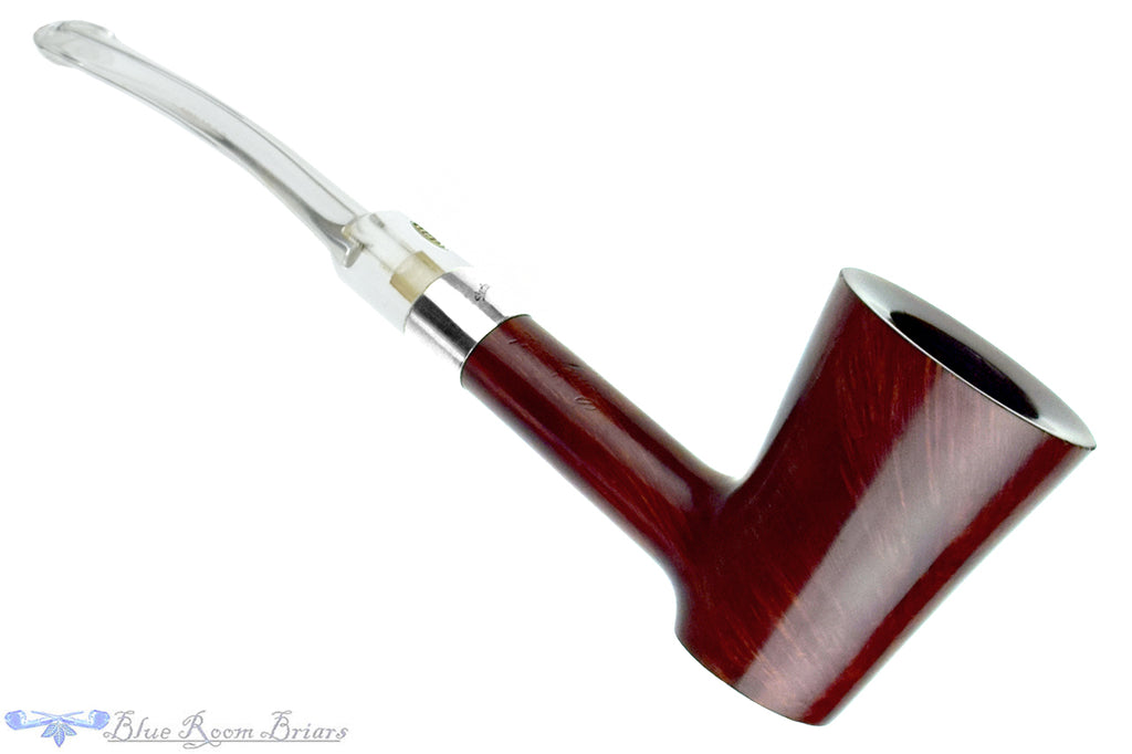 Blue Room Briar is proud to present this GBD Conquest New Standard 9558 (Pre-Cadogan) Dublin Poker with Silver and Perspex Estate Pipe