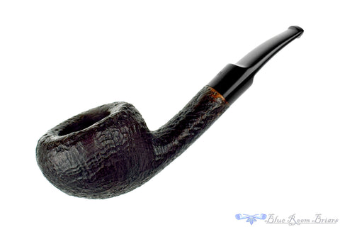Jacono Knight Bent Rusticated Egg Estate Pipe