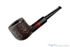 Blue Room Briars is proud to present this Caminetto Sandblast Pot with Acrylic Ferrule UNSMOKED Estate Pipe
