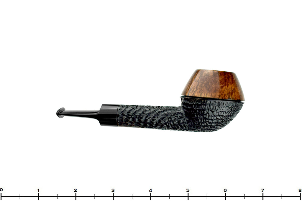 Blue Room Briars is proud to present this Brian Madsen Pipe Two Tone Carved Rhodesian
