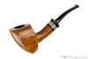 Blue Room Briars is proud to present this Brian Madsen Pipe Bent Elephant's Foot with Spalted Tamarind
