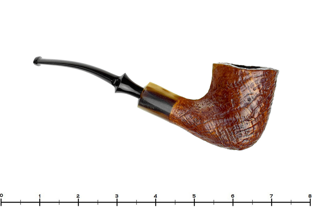 Blue Room Briars is proud to present this Savinelli Nonpareil 9901 Bent Billiard with Horn Estate Pipe