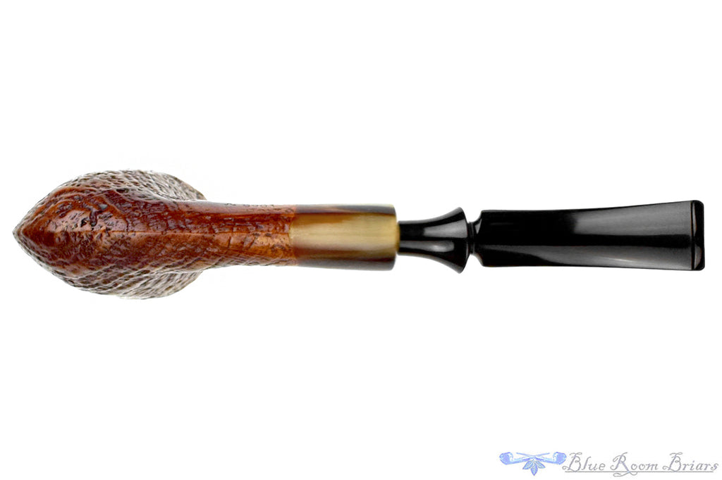 Blue Room Briars is proud to present this Savinelli Nonpareil 9901 Bent Billiard with Horn Estate Pipe