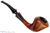 Blue Room Briars is proud to present this W.Ø. Larsen Straight Grain Handmade Bent Dublin with Horn ferrule Estate Pipe