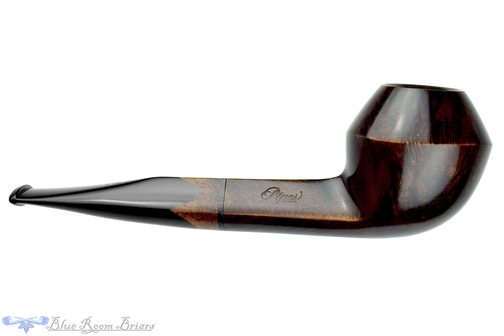 Blue Room Briars is proud to present this Savinelli (Pipes and Tobaccos 2007 POTY) Bulldog (6mm Filter) Sitter with Wood UNSMOKED Estate Pipe