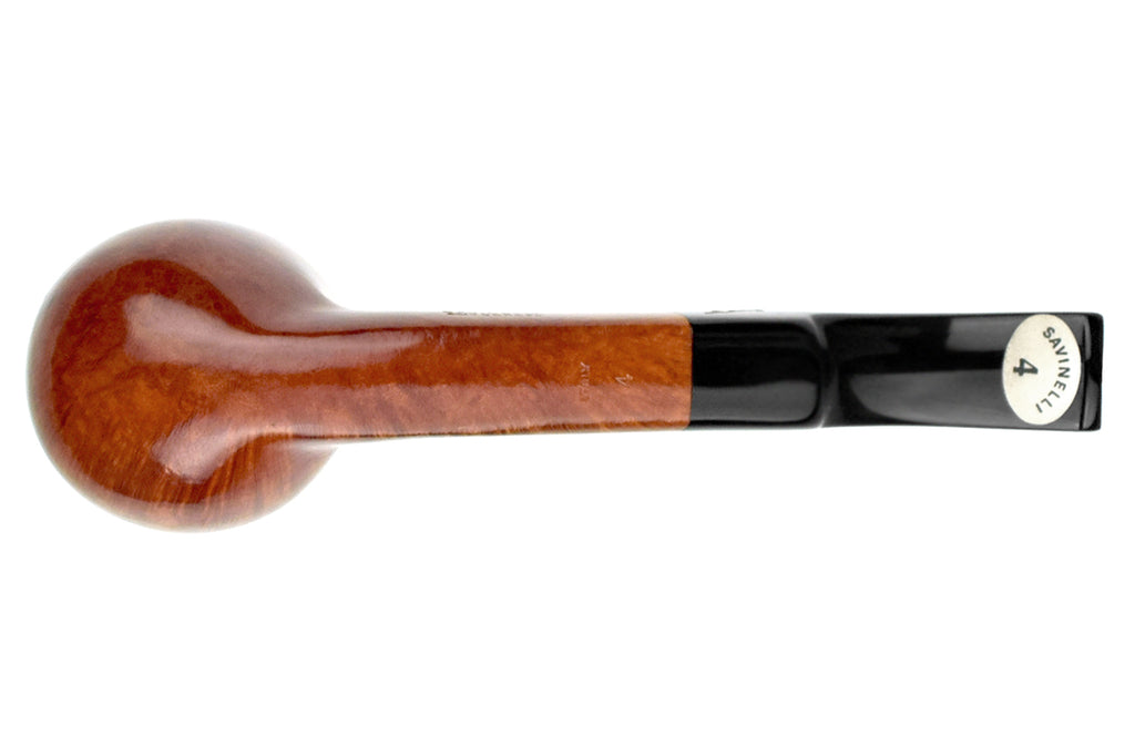 Blue Room Briars is proud to present this Savinelli Autograph Bent Square Shank Billiard (6mm Filter) UNSMOKED Estate Pipe