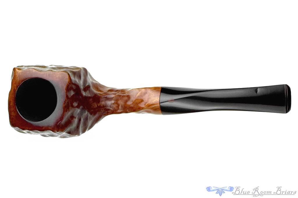 Blue Room Briars is proud to present this Ken Erikson 74 Carved Freehand with Twisted Shank Estate Pipe
