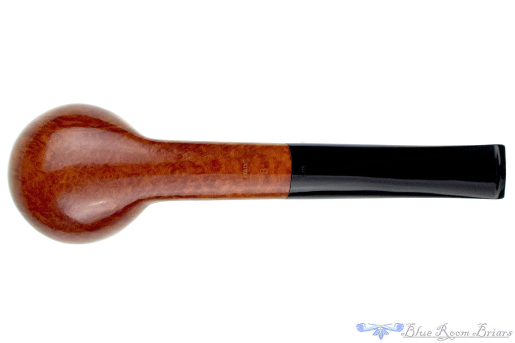Blue Room Briars is proud to present this Savinelli Autograph Bent Billiard (6mm Filter) with Plateau UNSMOKED Estate Pipe