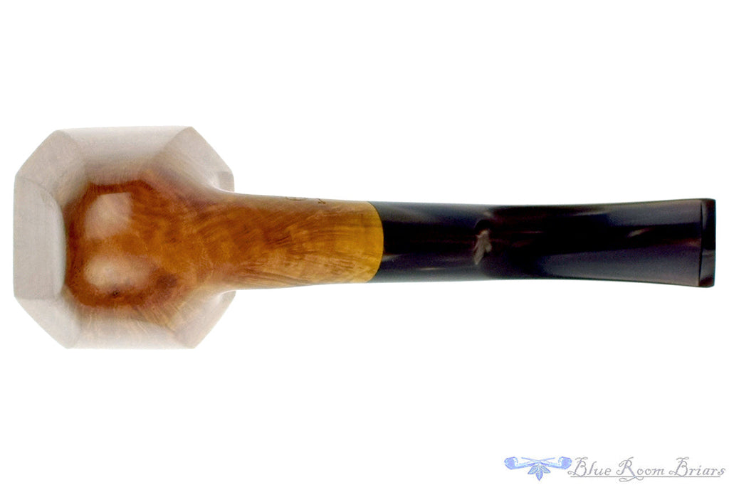 Blue Room Briars is proud to present this Tim West Bent Paneled Freehand UNSMOKED Estate Pipe