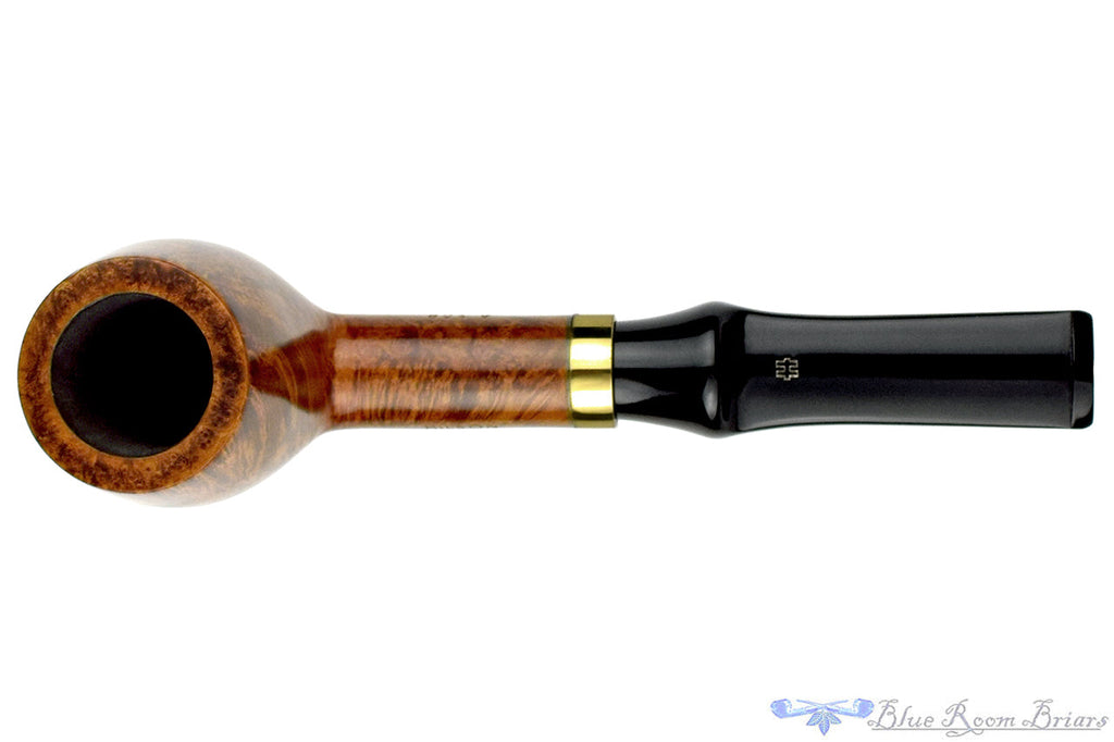 Blue Room Briars is proud to present this Hilson Goldline A 108 Billiard (9mm Filter) with Brass UNSMOKED Estate Pipe